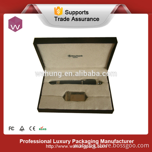 presentation pen box,plastic pen gift box (WH-0692)